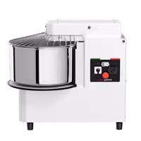 Spiralna miješalica za tijesto - 53 l / 44 kg - 2 brzine - podizna glava i uklonjiva posuda - s mehaničkim timerom - 400 V