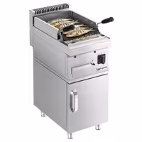 Churrasqueira a gás de pedra vulcânica - 400mm | 5,5kW - 600mm Prof. - BBQ profissional