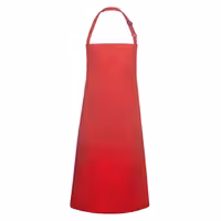 KARLOWSKY | Waterproof Bib Apron Basic – Red - 720x860 mm