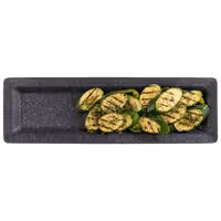 (6 pcs) GN 2/4 Gastronorm Tray - FROSTFIRE - Aluminium - 530x162mm - Height: 30mm - Grey