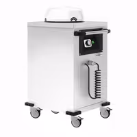 Tallriksdispenservagn - med värme - 1 kW - med hjul - 50 tallrikar - för tallrikar Ø 240–290 mm