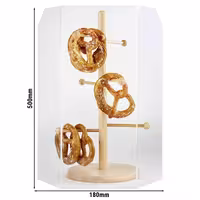 Hygiene Guard - Height: 500mm - fits Pretzel or Sausage Stand BUWSTA