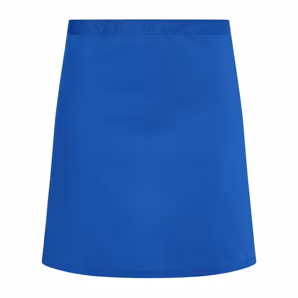 (6 pieces) KARLOWSKY | Basic Bistro Waist Apron – 700 x 550 mm - Blue