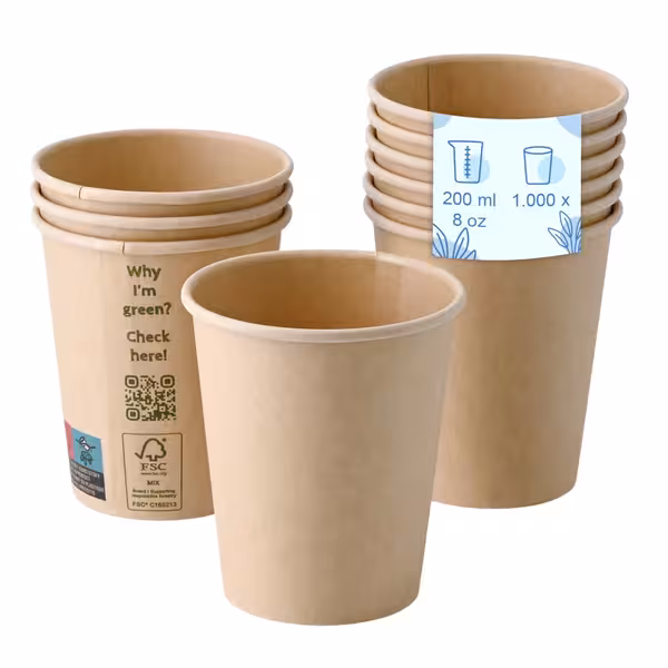 (1000 pcs) Reusable Lid - Transparent - fits 200ml Deli Cup Ø80mm