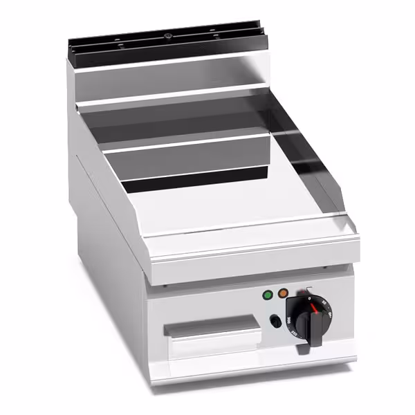 Elektrická grilovací deska - 4,8 kW - Hladká - s lesklým povrchem