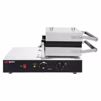 Waffeleisen - Einzeln - Manuell - 1,6 kW - Form: 4 Brüsseler Waffeln - mit 180° drehbarer Backfläche