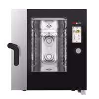 Commercial Electric Combi Oven - Touchscreen Controls - 7x GN 1/1 - 7" TFT touchscreen - incl. Automatic washing system & Core temperature probe