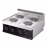 Cocina eléctrica de sobremesa - 20kW - 4 placas