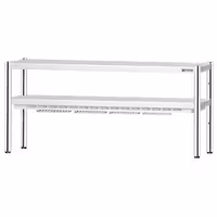 Toplinski most za grijanje hrane – infracrveni – s keramičkim grijačem – 1800x370 mm – 1,40 kW – 1 grijana etaža, 1 polica – podesiva visina