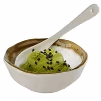 (12 adet) Ramekin (Sos Kasesi) - STONE ART - 12'li Set - Melamin - 70ml - yuvarlak - Ø80mm - Beyaz/Kahverengi