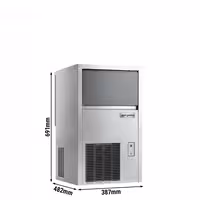 Commercial Ice Machine Premium PLUS - Bullet - 30 kg/24h