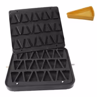 Plates for Tartelette Machine TMPIC - Shape: 27x Cake Slice - 67x38mm