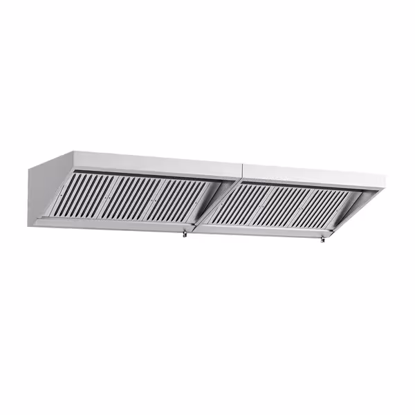 Profesionalna zidna napa - 2800 mm - Flammschutzfilter 6 / Typ B i rasvjeta