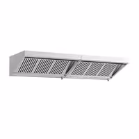 Profesionalna zidna napa - 2800 mm - Flammschutzfilter 6 / Typ B i rasvjeta