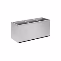 Postolje za aparate za umak - inox - 500x180x220 mm - kompatibilno s SEK2 - 3x 2 l