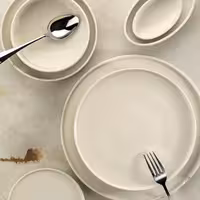 (6 pcs) CHEF TASTE OF | Platter - oval - Porcelain - Ø320mm - Cream