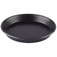 (10 kom) Pleh za pizzu - plavi pleh - Ø 180 mm - Visina: 25 mm - crni premaz