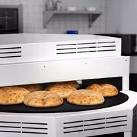 Commercial Lavash & Flatbread gas Oven – Rotary Plate Ø 900 mm – 20 kW – On Castors
