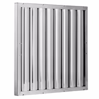 Protupožarni labirintni filtar za napu INOX - 500x500 mm - Tip A