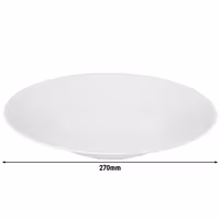 (6 Kusů) SELTMANN WEIDEN | Talíř na těstoviny - Ø 270 mm - bílá/uni
