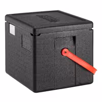 CAMBRO | CAM GOBOX® - Polovični unos sa gornje strane - GN 1/1 - Sa crvenim remenom za nošenje