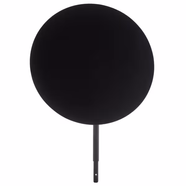 Tabela - VALO - Metal - Ø250mm - 14030 ile uyumlu - Siyah