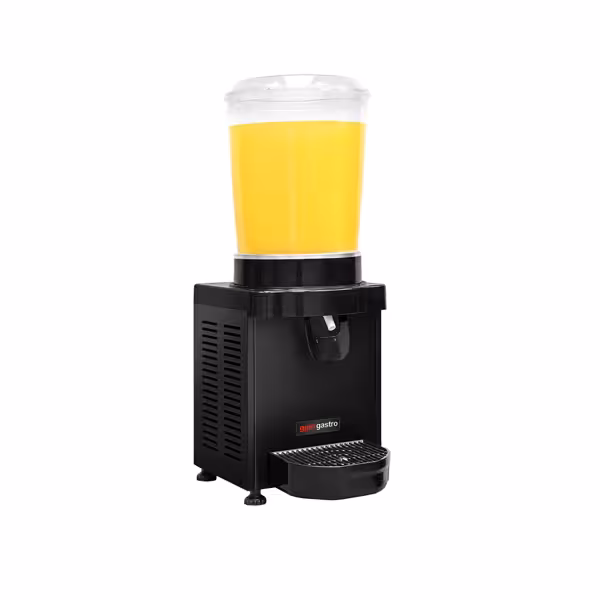 Soğuk İçecek Dispenseri - Karıştırıcılı 1 polikarbon hazne - 10L - 350W - Siyah