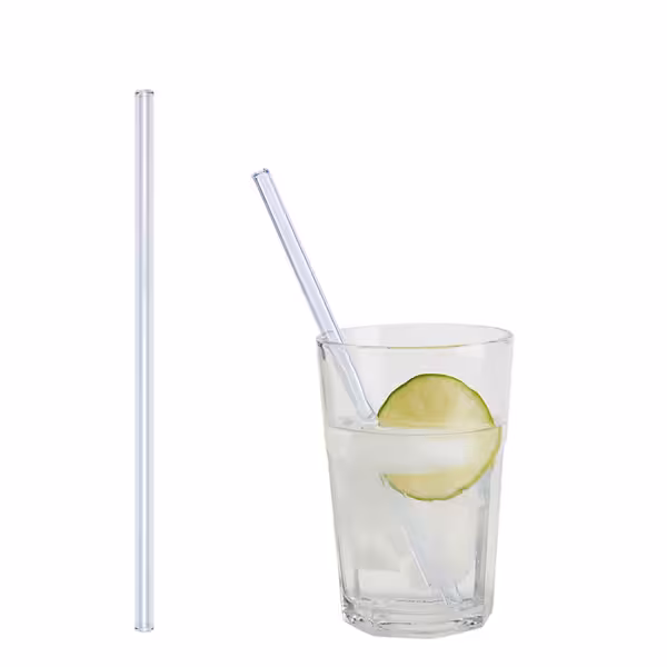 (50 adet) Cam Pipet - 200mm - ø 10mm - düz - Şeffaf - dahil 1 Naylon Temizlik Fırçası
