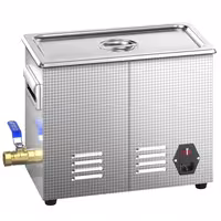 Ultrazvučni čistač – 6,5 litara – 180 W ultrazvučne snage – s odvodnim ventilom