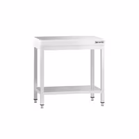 طاولة عمل ستانلس ستيل PREMIUM - 800x600mm - مع رف سفلي