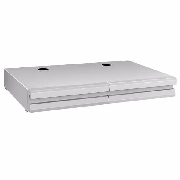 Paslanmaz Çelik Kahve Posa Çekmecesi - Çiftli - 820x510x115mm - tokmaklı (Knock Box)