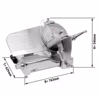 Salamoreznica - gravitacijska - 400 W - oštrica Ø 350 mm