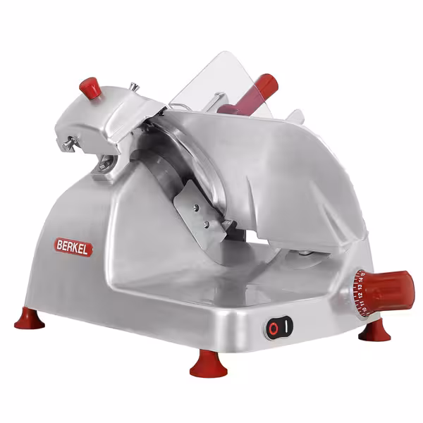 BERKEL | Stroj za rezanje Pro Line kao gravitacijski rezač - 330 Watt - Nož: Ø 250 mm - Srebrna boja 