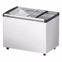 LIEBHERR | Chłodziarka skrzyniowa – 222 L – od +2 do +15 °C – z pokrywą szklaną przesuwną – biała