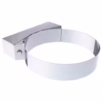 Zidno‑stropni nosač dimovodne cijevi - od nehrđajućeg čelika - podesivo (50 - 70 mm) - Ø 250 mm