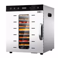 Toidukuivati - 10 restiga - roostevabast terasest - 800 W
