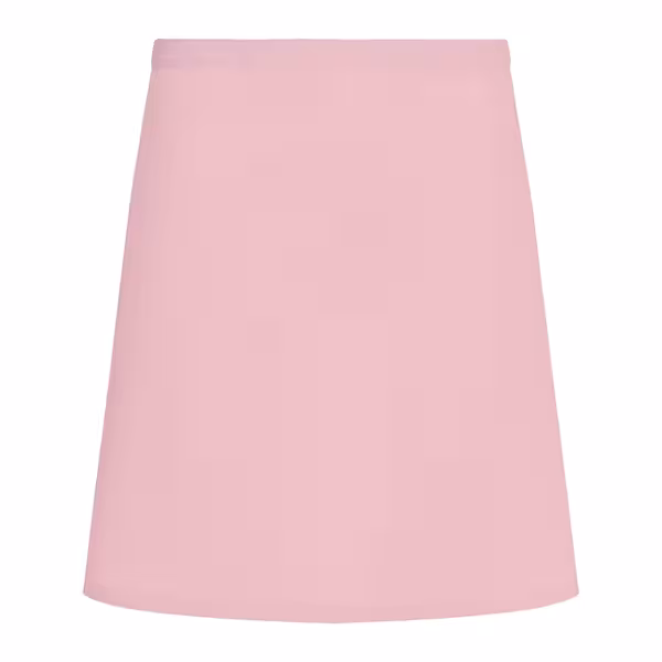 (6 pieces) KARLOWSKY | Basic Bistro Waist Apron – 700 x 550 mm - Rose Pink