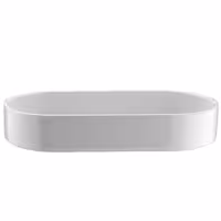 (6 pcs) Dessert Bowl - PERA - Porcelain - 200x90mm - White