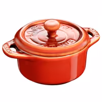 STAUB | CERAMIQUE - Mini Cocotte - Ø 100mm - rund - keramik - antik koppar