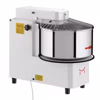 Spiralna miješalica za tijesto - 53 l / 44 kg - 2 brzine - podizna glava i uklonjiva posuda - s mehaničkim timerom - 400 V
