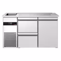 Direct Draw Beer Dispenser / Kegerator PREMIUM - 1550x700mm - 1 Door & 2 Drawers