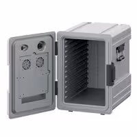 Thermobox - frontmatad - 83 l - uppvärmd - för 12x GN 1/1
