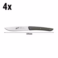 BERKEL | (4 bucăți) - Cuțit pentru friptură - Verde măsliniu - 110mm