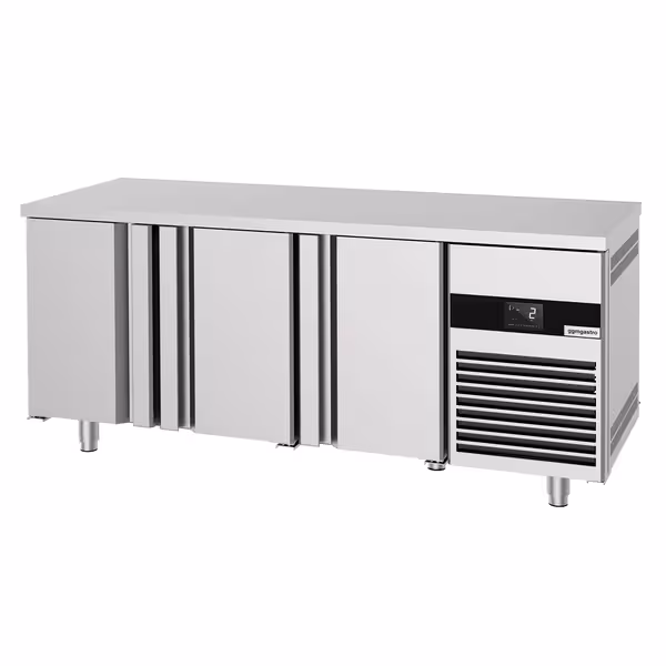 Rashladni pult PREMIUM - 2100x800 mm - 456 l - Ventilirano hlađenje - s 3 vrata