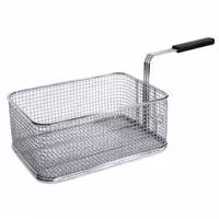 Košara za fritezu - 280x270x115 mm | 15 l - nehrđajući čelik | plastična ergonomska drška - kompatibilno s GFB479T-15 i GFB879T-15+15