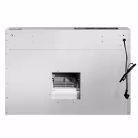 Commercial Wall-Mounted Extraction Canopy - with Motor - 1000mm - Speed Controller, Baffle Filters & LED Lighting