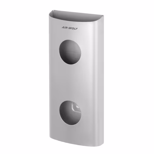 AIR-WOLF | Distributore di sacchetti igienici per un massimo di 25 sacchetti igienici - Acciaio inox
