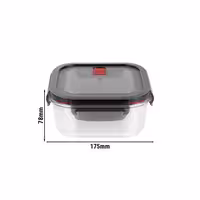 ZWILLING | GUSTO - Pravokutna staklenka - Prozirna - 1,1 litar