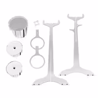 Wine Bucket with Stand & 2 Ice Buckets - Stainless Steel - Height:720mm