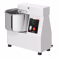 Commercial Spiral Dough Mixer - 42L / 38kg - Fixed Head & Bowl - with Timer - 400V 3‑Phase - For Bread Dough